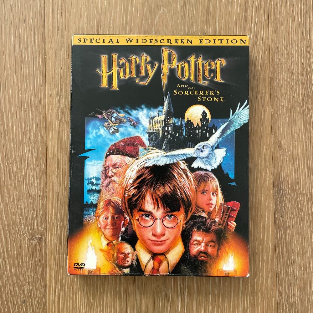 Harry Potter and the Sorcerer's Stone DVD Video Movie 2001 Special Widescreen